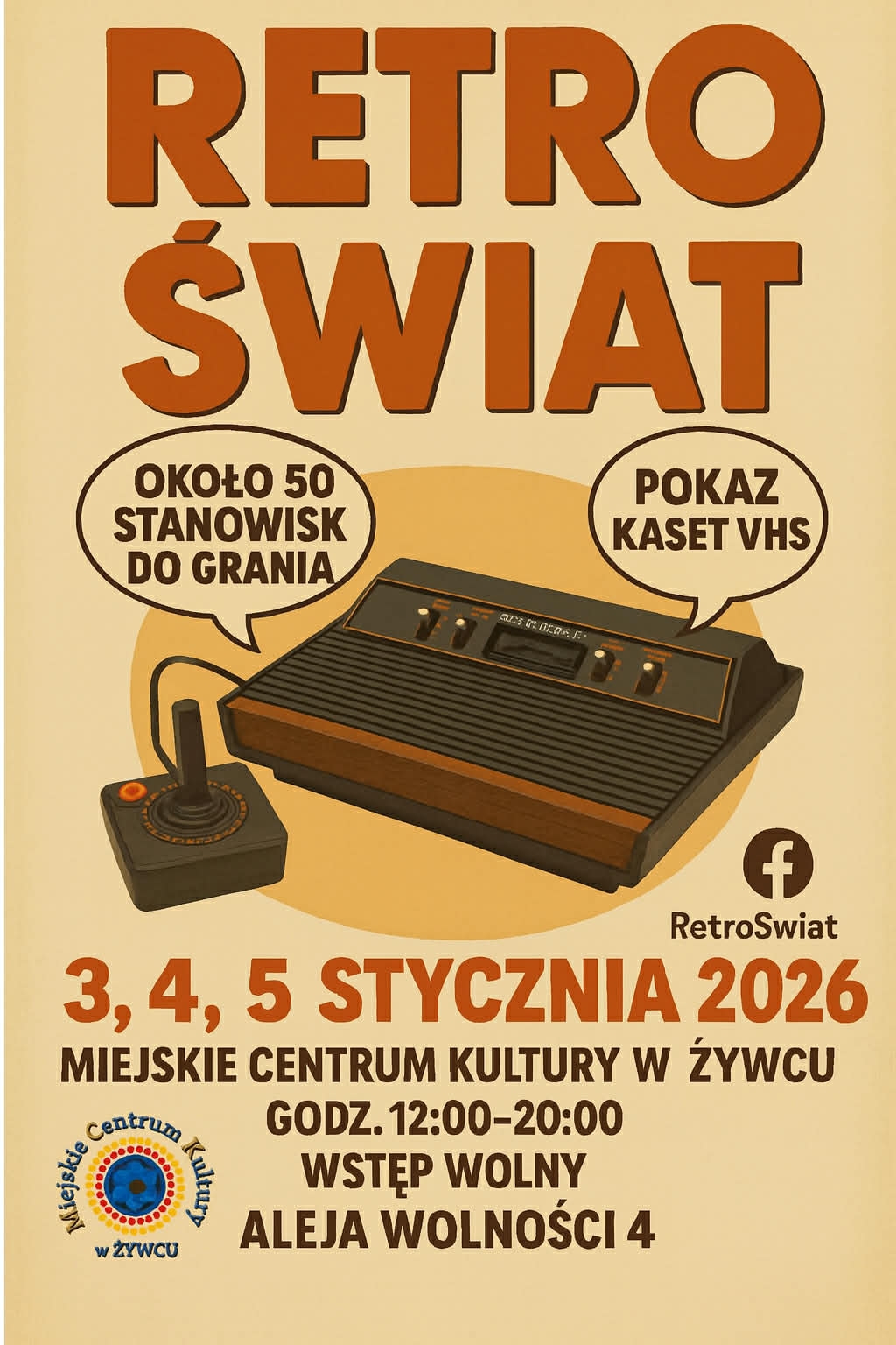„Retro Świat” w Miejskim Centrum Kultury w Żywcu