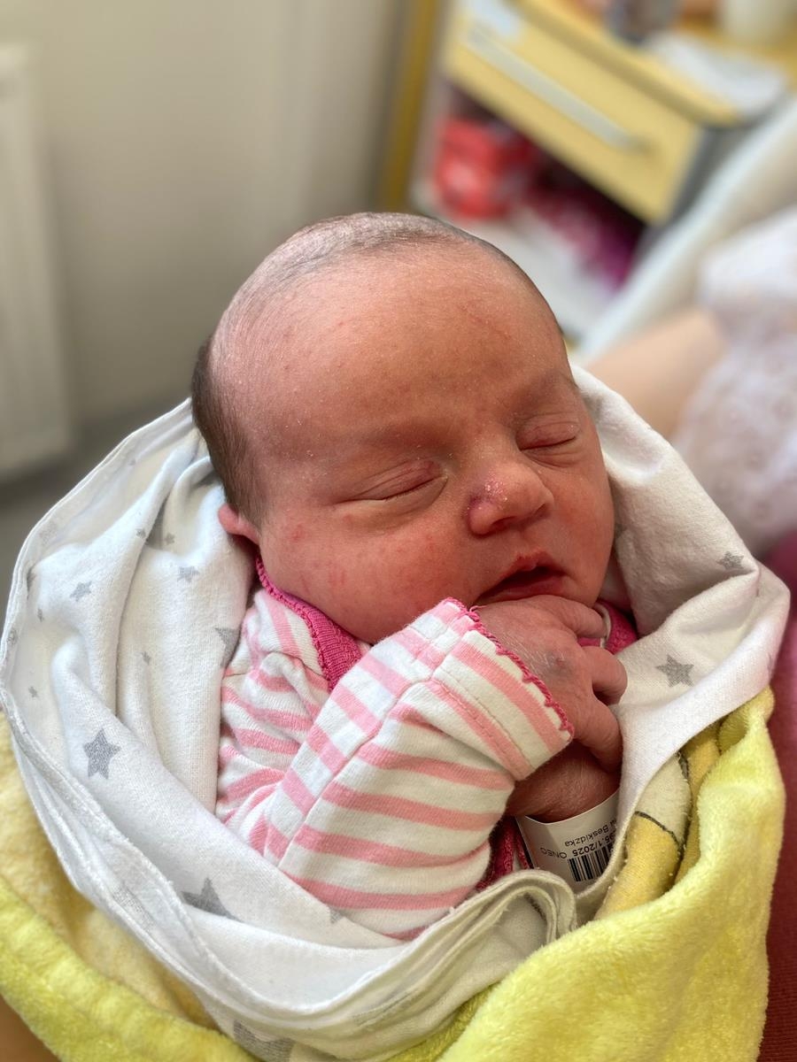 Pierwsze dziecko urodzone w Suchej Beskidzkiej w 2026 roku | ZDJĘCIA