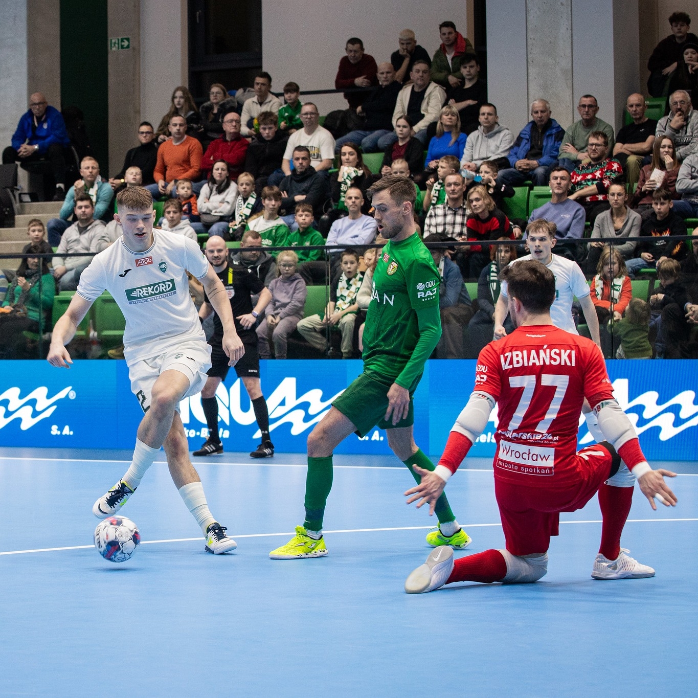 Zimny prysznic dla Rekordu. Legia wygrywa przy Startowej