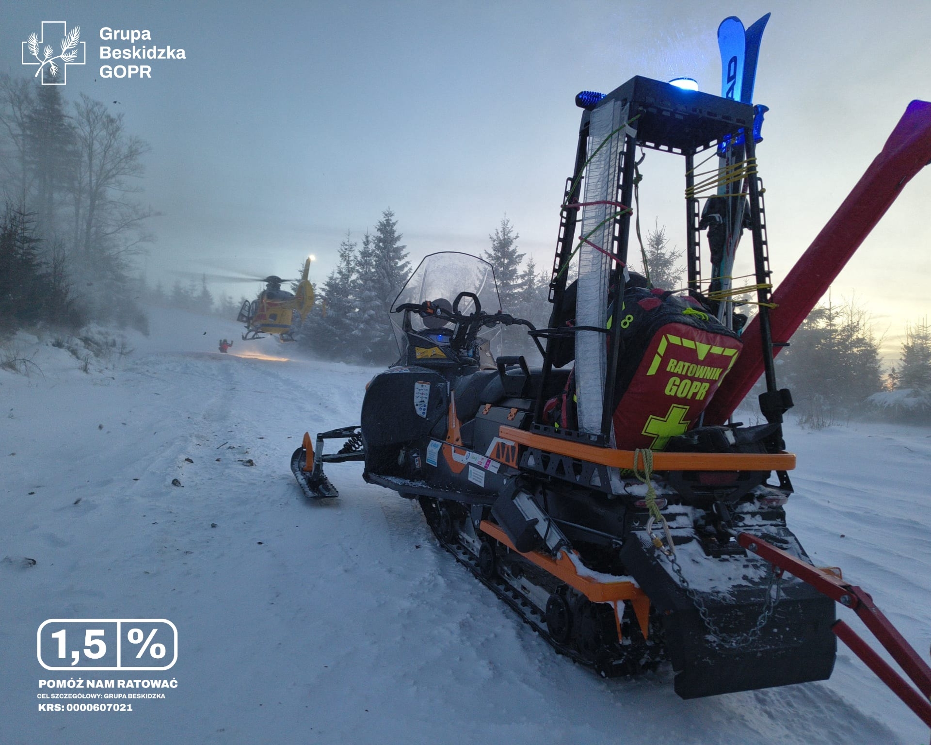 Pracowity początek roku Grupy Beskidzkiej GOPR