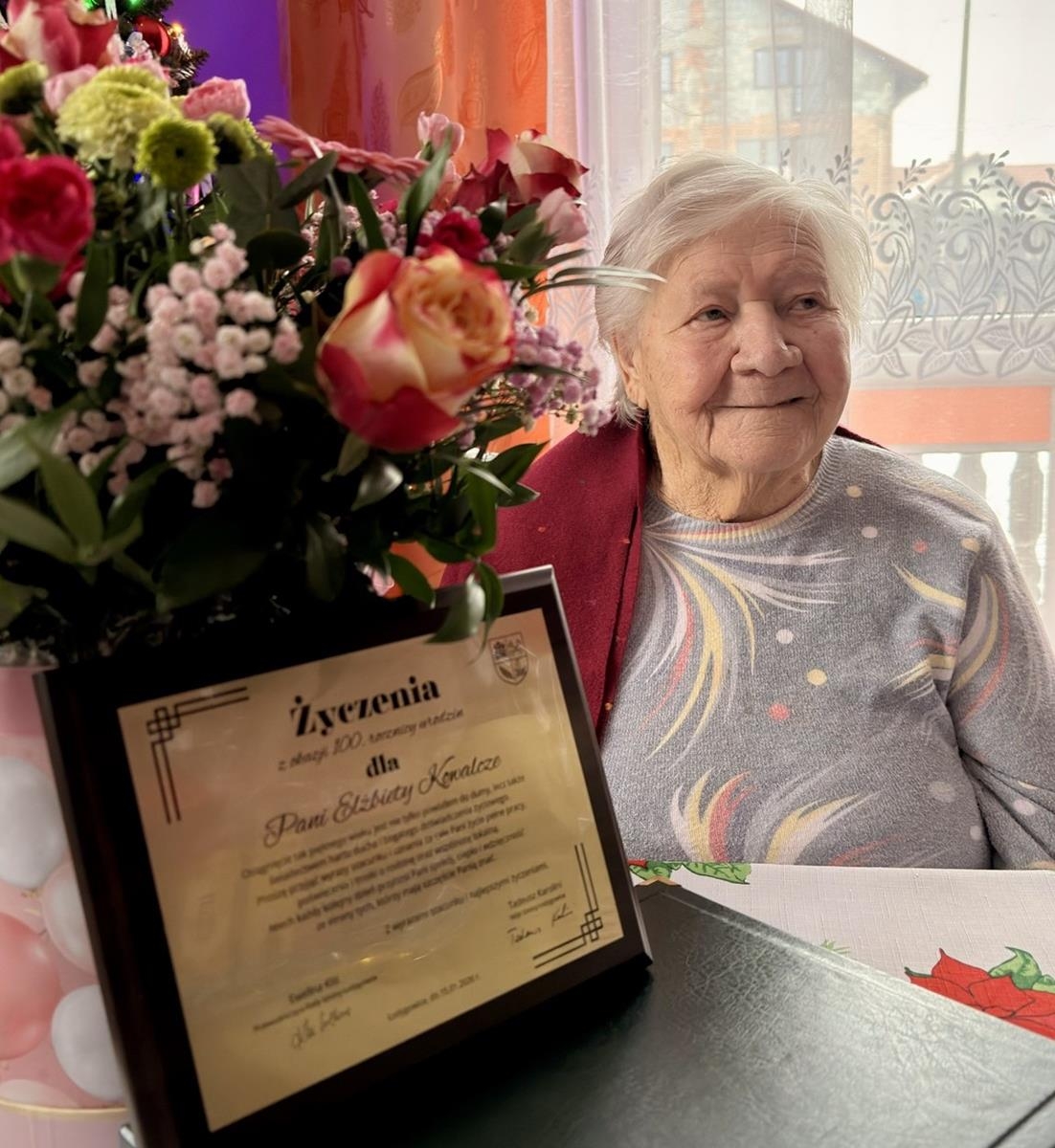 Setne urodziny pani Elżbiety z Pietrzykowic