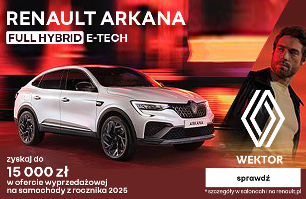 Wektor Arkana 2026 mobil