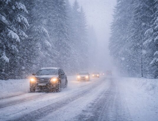 Śnieżyca i siarczysty mróz. W górach do 40 cm śniegu, na termometrach do -16 st. C
