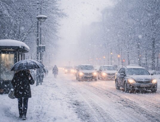Poranny atak zimy. Synoptycy ostrzegają przed intensywnymi opadami śniegu