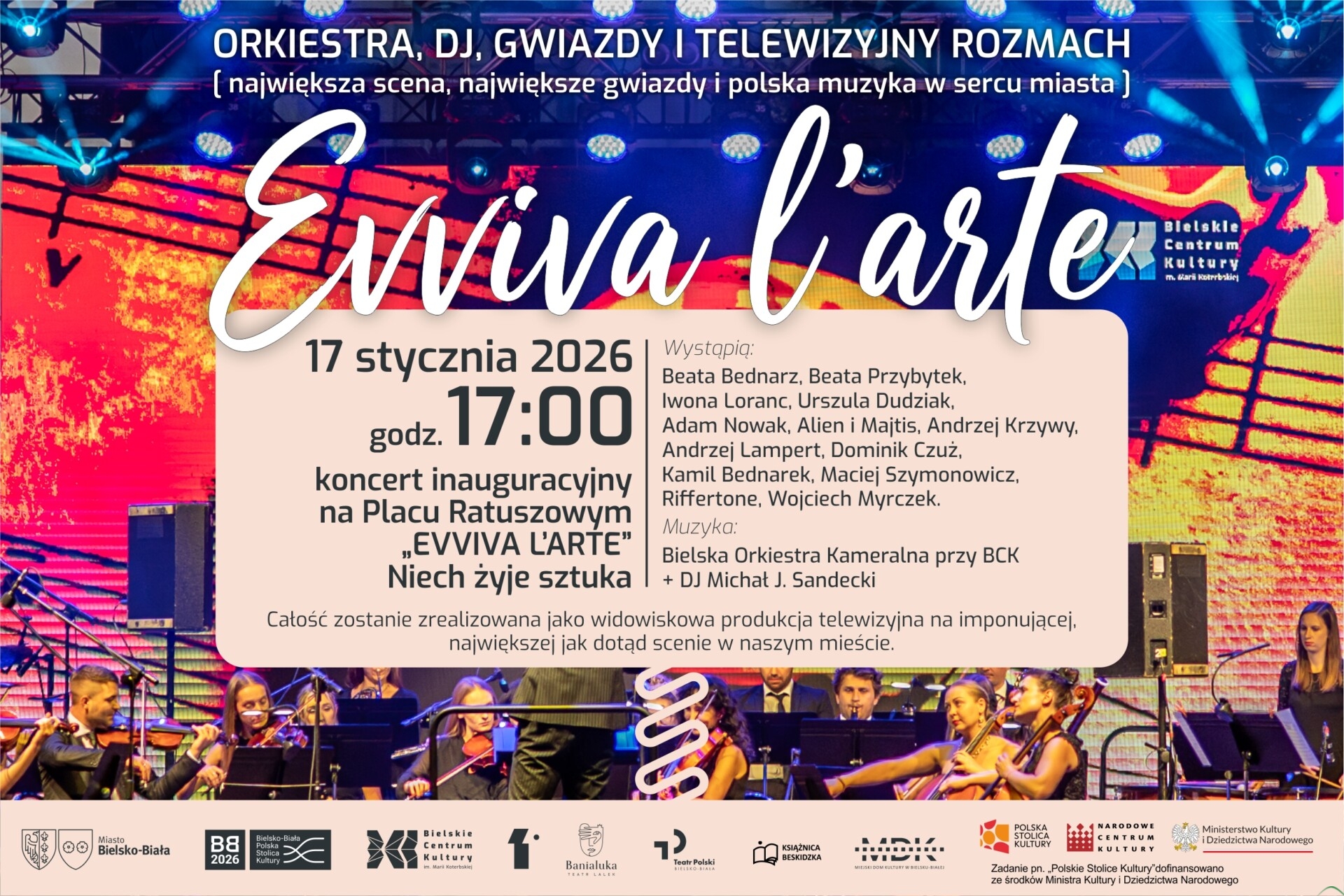 Zachwyć się Polską Stolicą Kultury. Ten koncert przejdzie do historii