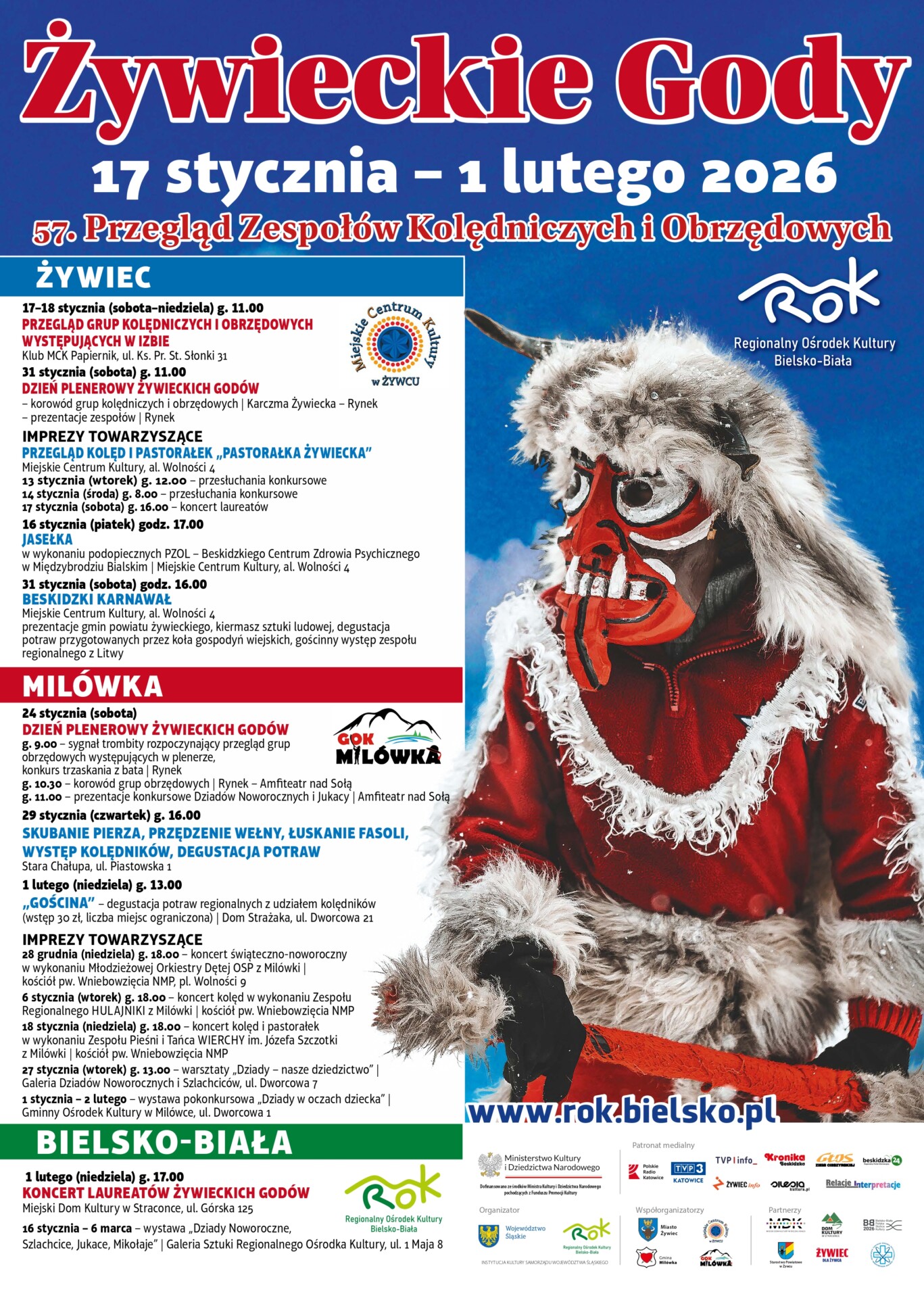 Dziady Noworoczne z Żywiecczyzny przejdą ulicami Katowic!