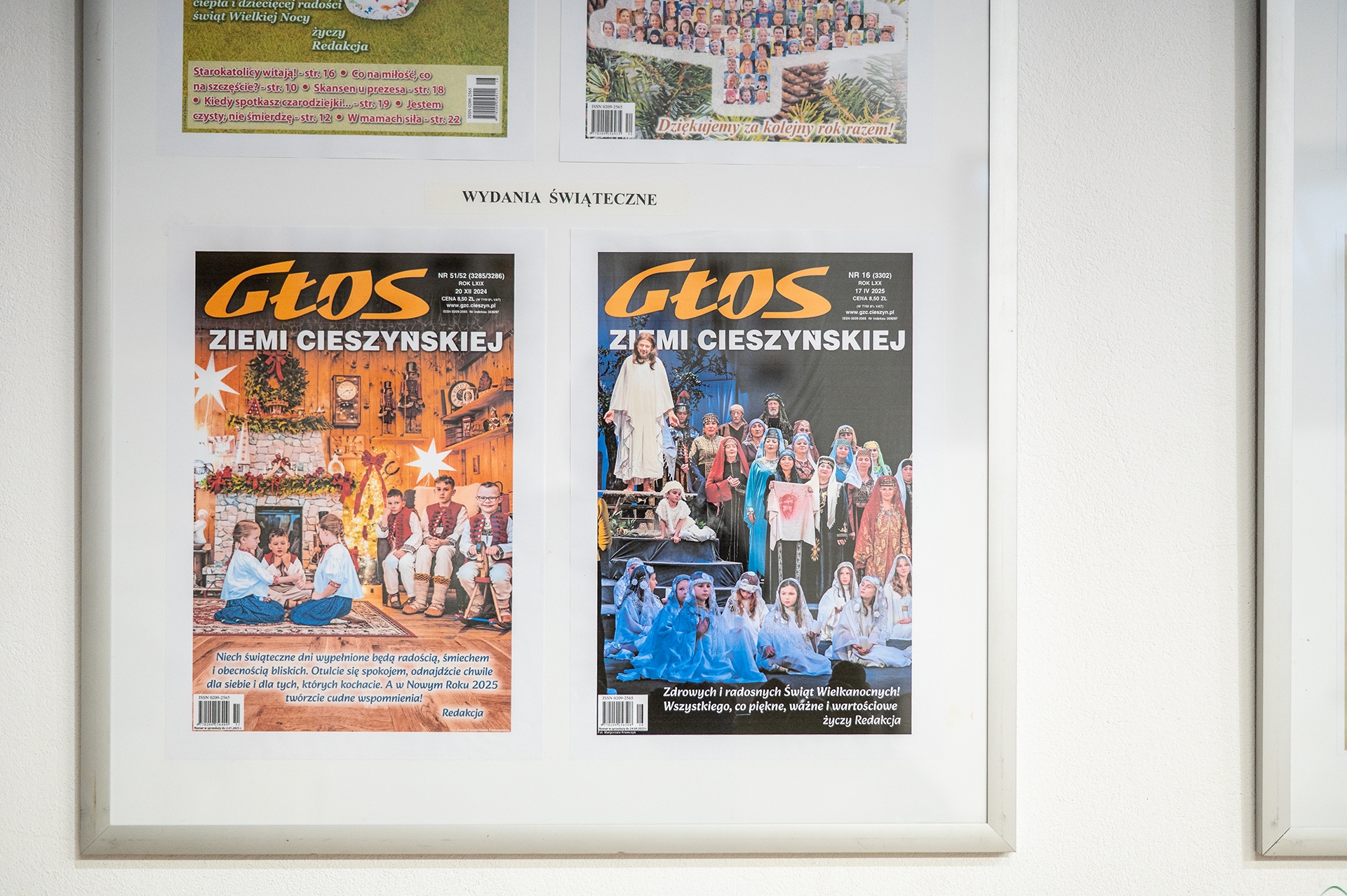 Historia, która trwa. Wernisaż wystawy dziejów „Głosu Ziemi Cieszyńskiej” | ZDJĘCIA