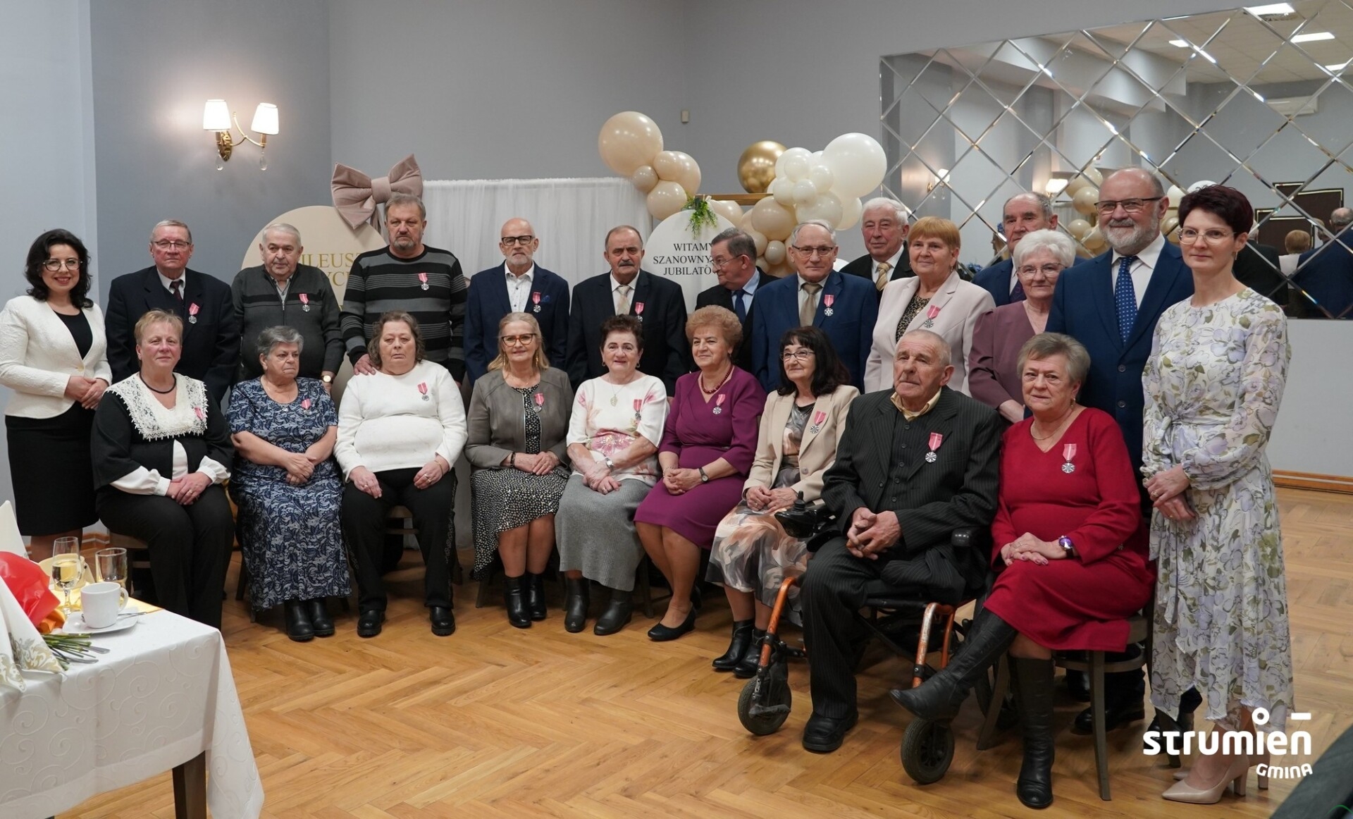 Pół wieku wspólnej drogi. Złote Gody w gminie Strumień