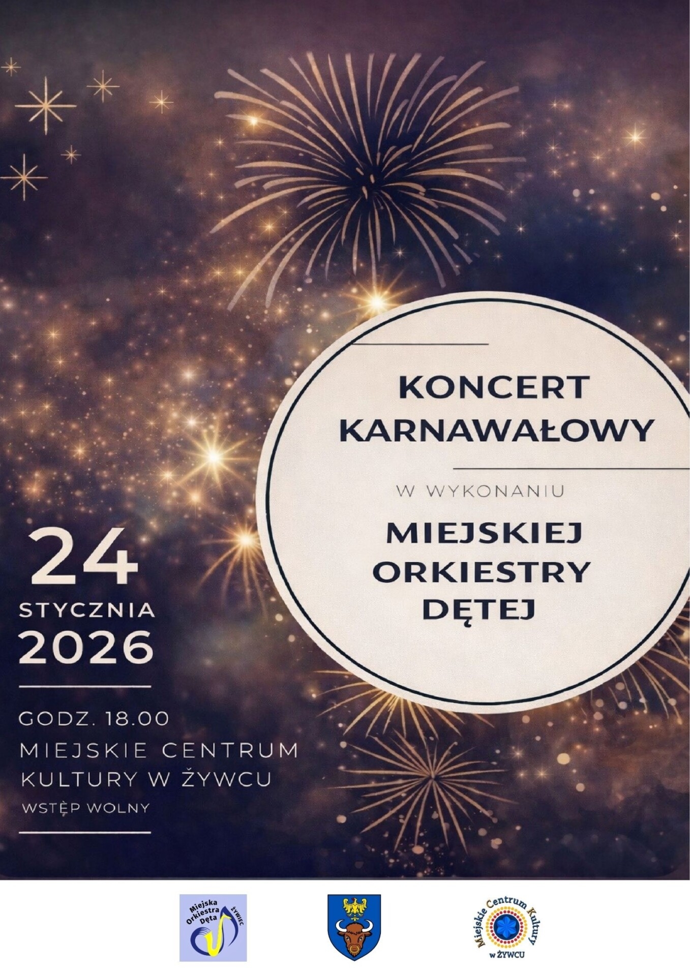 Koncert karnawałowy w MCK Żywiec