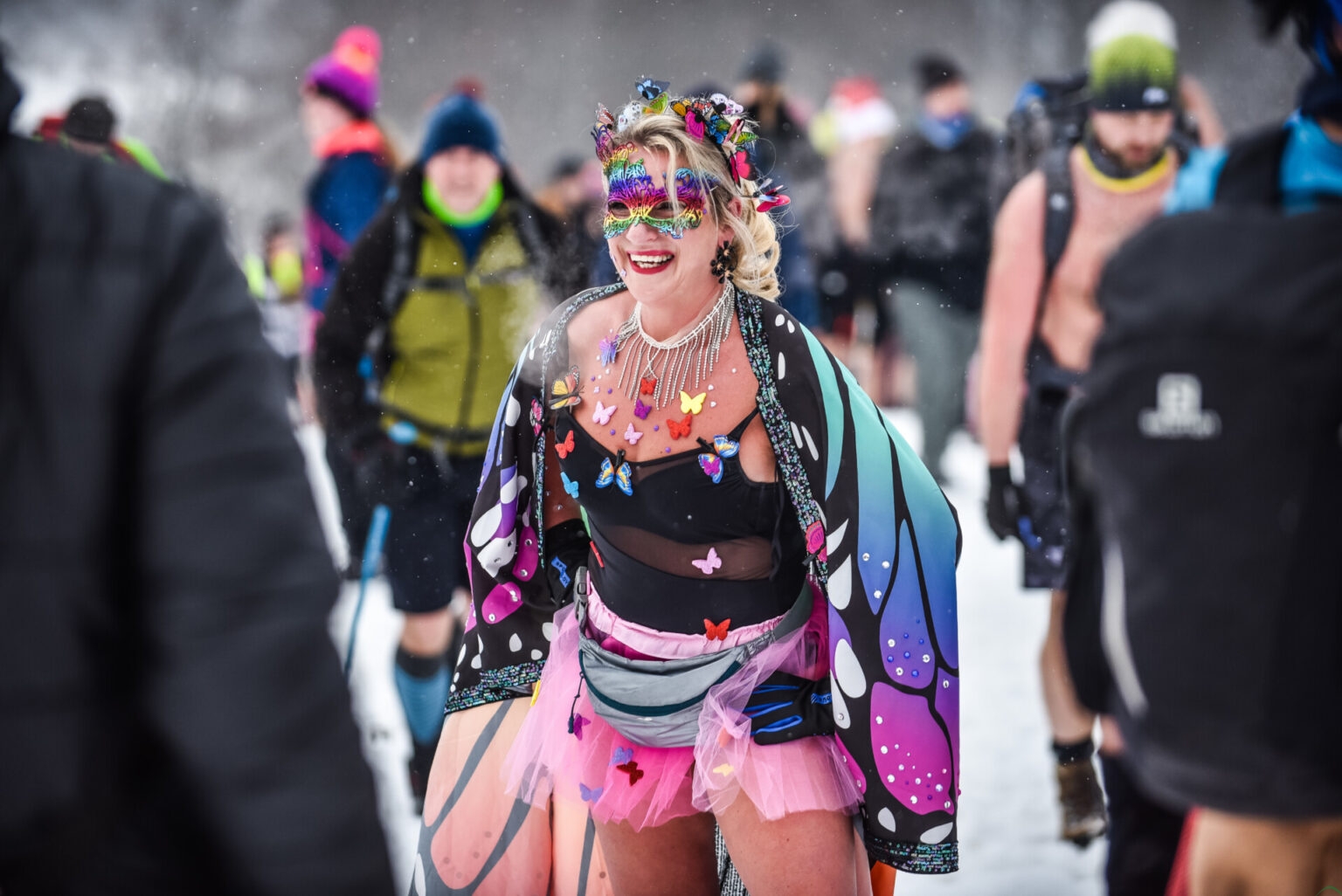 W krótkich gaciach na Czantorię – siódmy raz dla życia. Zimowe wyzwanie z wielkim sercem