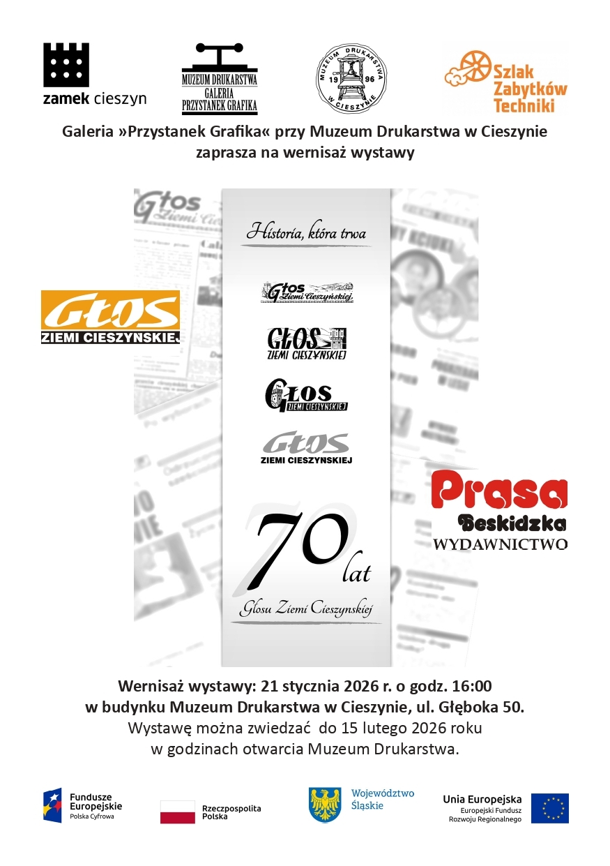 70 lat Głosu Ziemi Cieszyńskiej. Historia, która trwa. Zapraszamy na wystawę