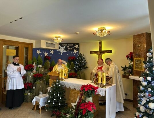 Biskup dziękował za stary i modlił się o dobry nowy rok
