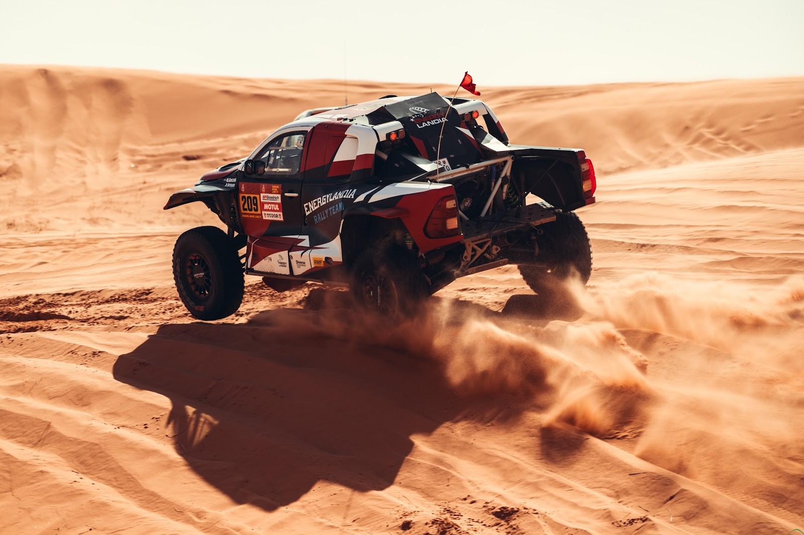 Goczał i Gospodarczyk z awansem do najlepszej dziesiątki Rajdu Dakar