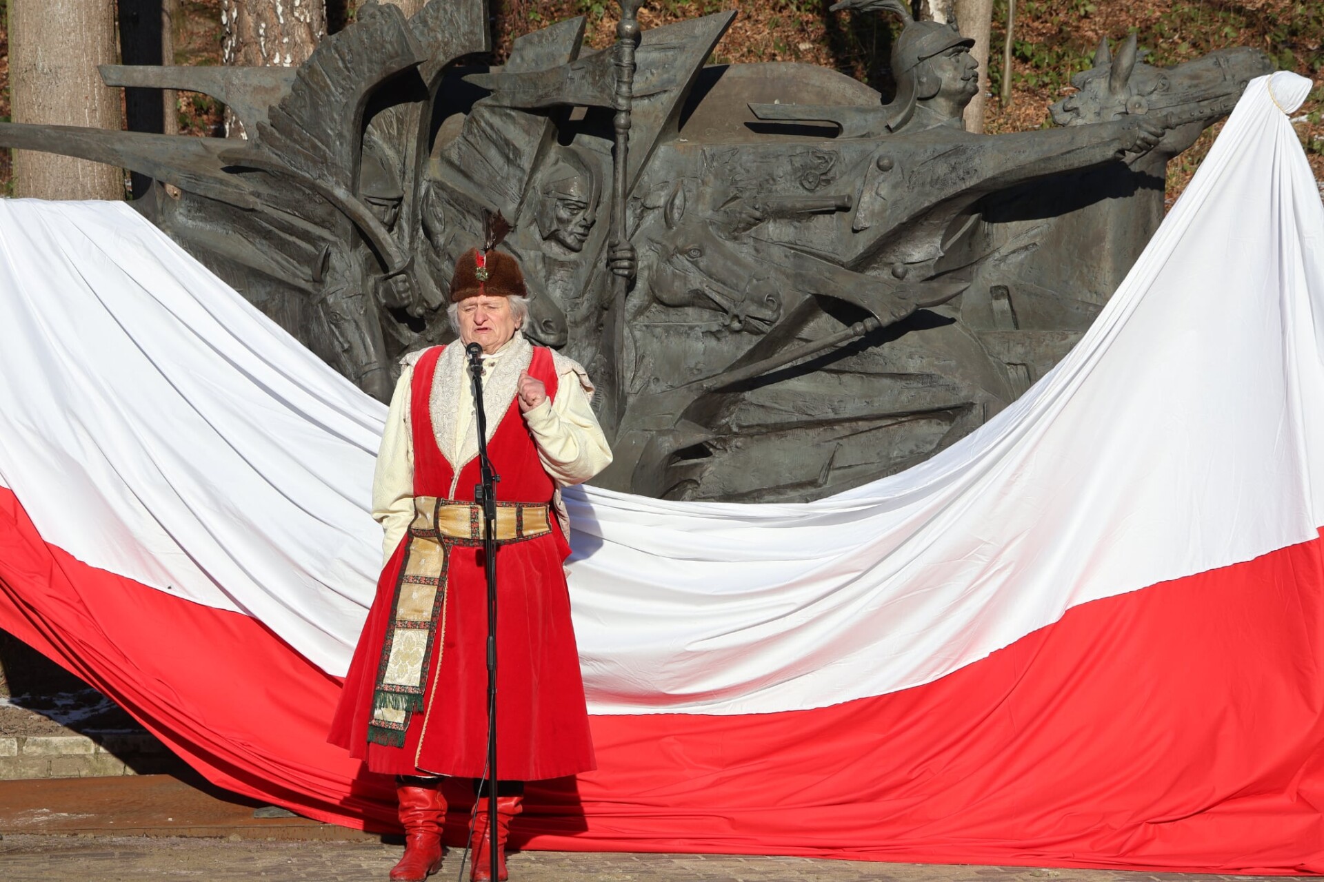 Pomnik króla w Kończycach Wielkich | WIDEO, ZDJĘCIA