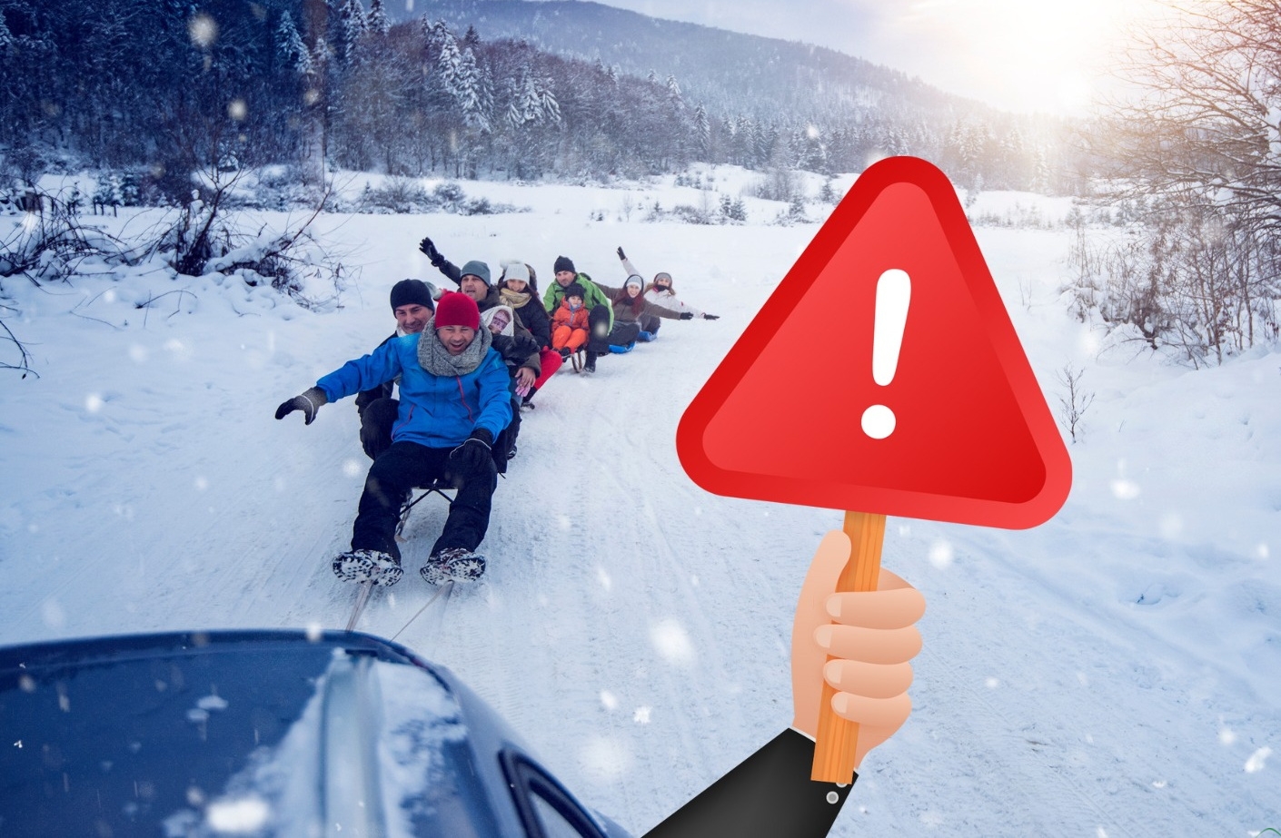 Amatorskie kuligi – niebezpieczne i wbrew prawu