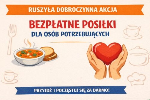 Bezpłatny posiłek dla potrzebujących w Żywcu