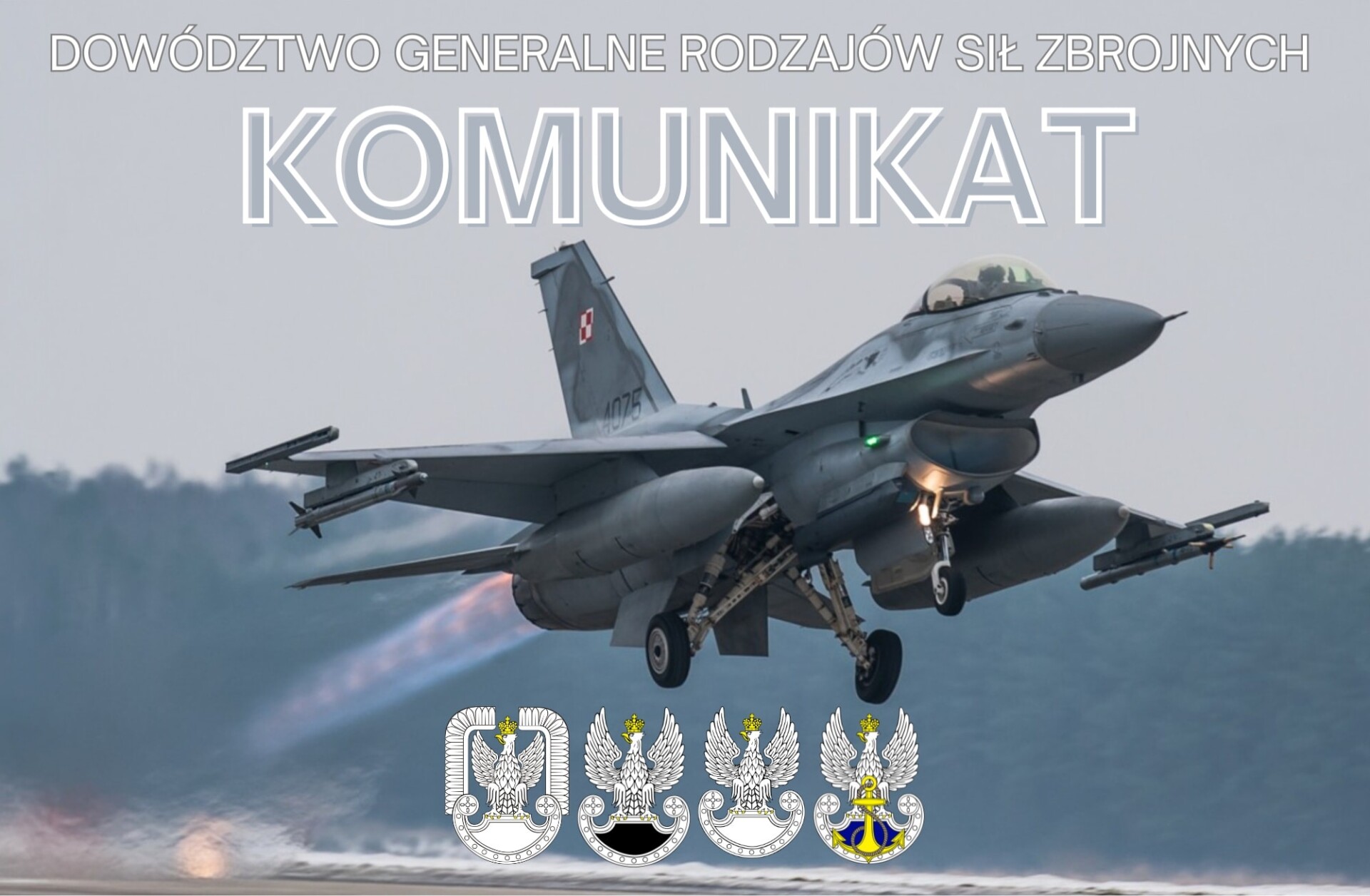 Możliwy głośny huk na głową. To planowe szkolenia, uspokajają wojskowi