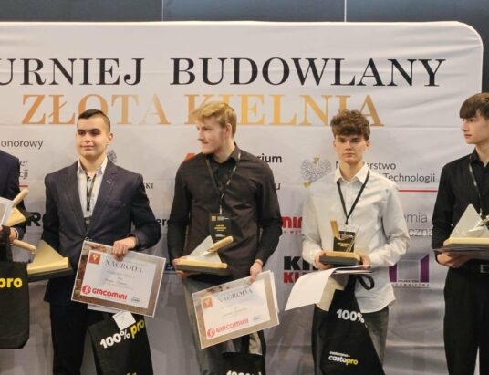 Jakub Sikora z ZSB Cieszyn wyróżniony w Turnieju Budowlanym „Złota Kielnia”