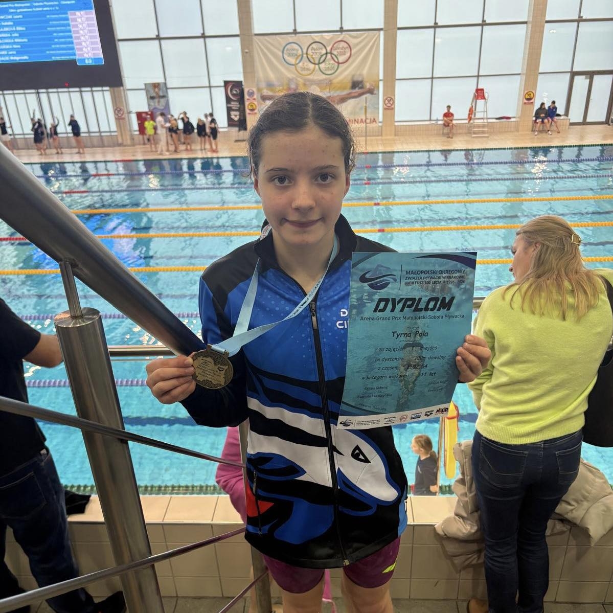 Delfin Cieszyn: Pola Tyrna z rekordem Polski