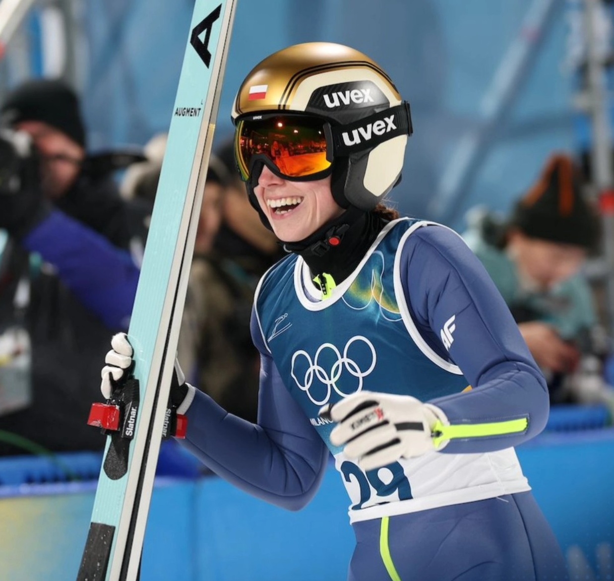 Świetny występ Anny Twardosz na olimpijskiej skoczni we włoskim Predazzo. Polka w TOP10