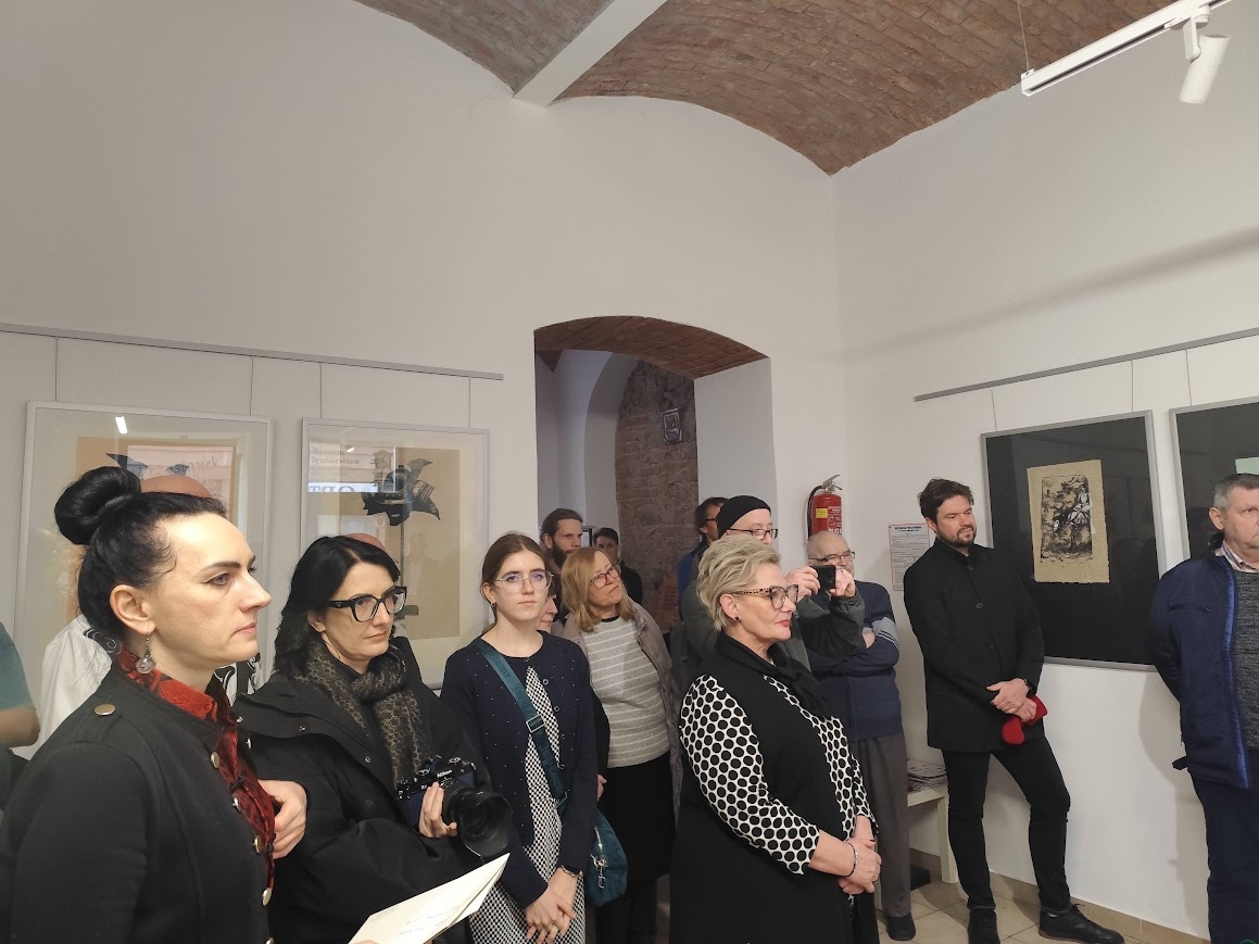 Artyści z cieszyńskiej uczelni na ścianach muzeum przy ul. Głębokiej