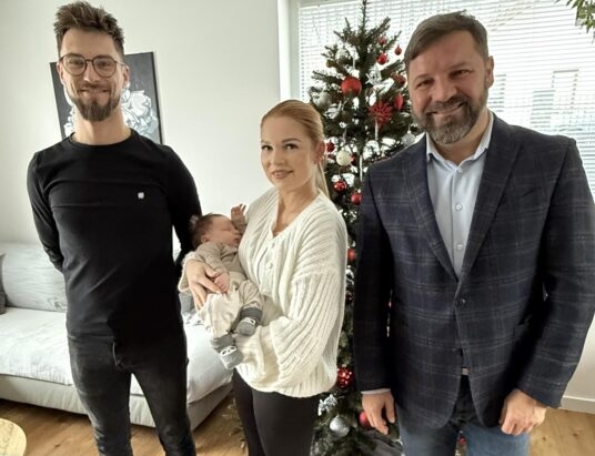 Pierwszy noworodek w 2026 roku w gminie Porąbka
