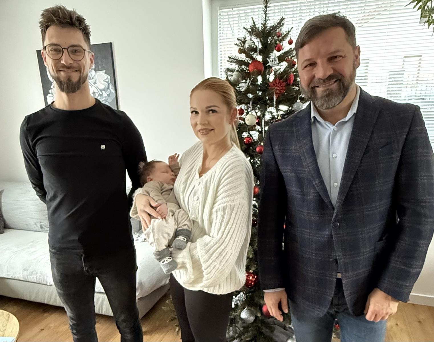 Pierwszy noworodek w 2026 roku w gminie Porąbka