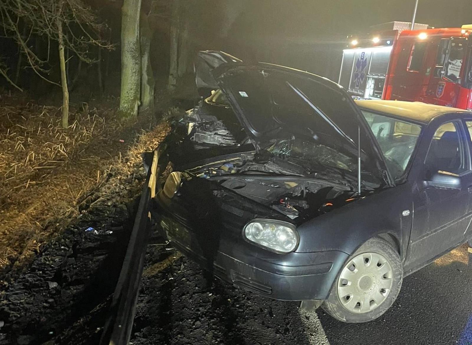 Zderzenie w Jawiszowicach. Trzy poszkodowane kobiety – ZDJĘCIA