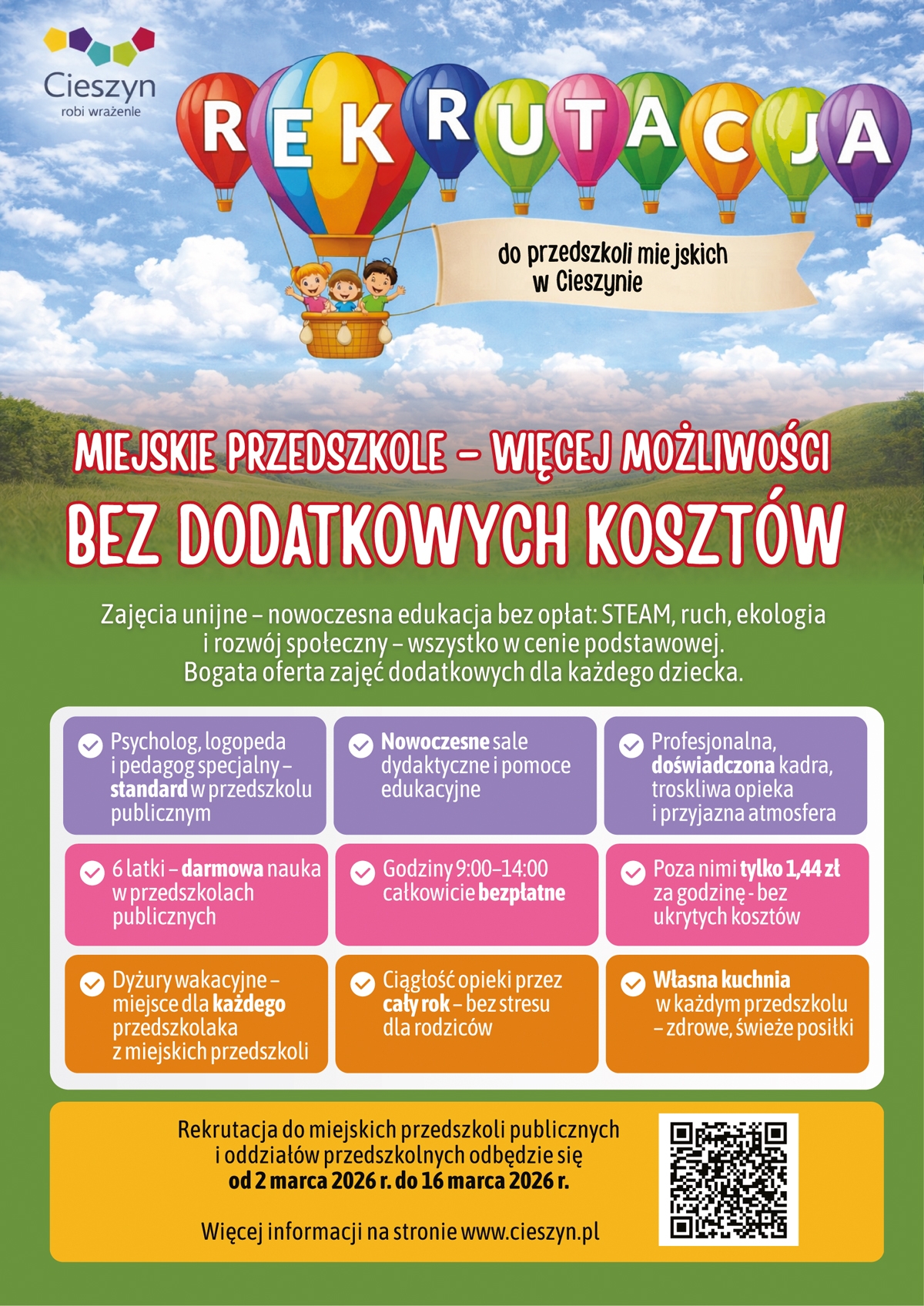 Publiczne przedszkole w Cieszynie – wybór, który się opłaca