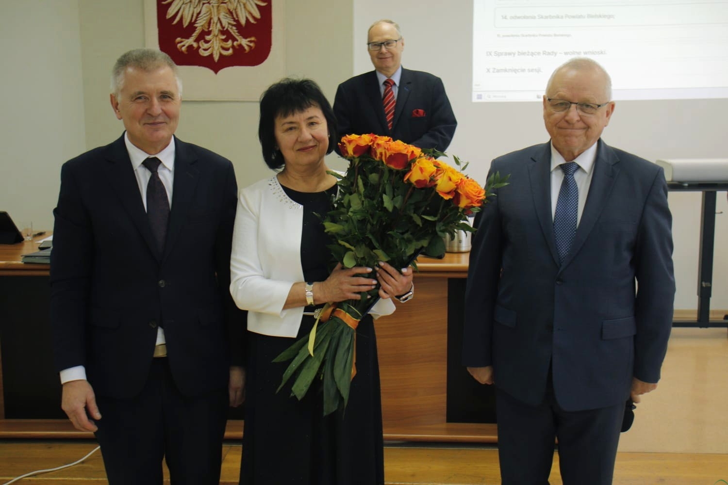 Była skarbnikiem powiatu bielskiego przez 24 lata. Bożena Rawicka odchodzi na emeryturę
