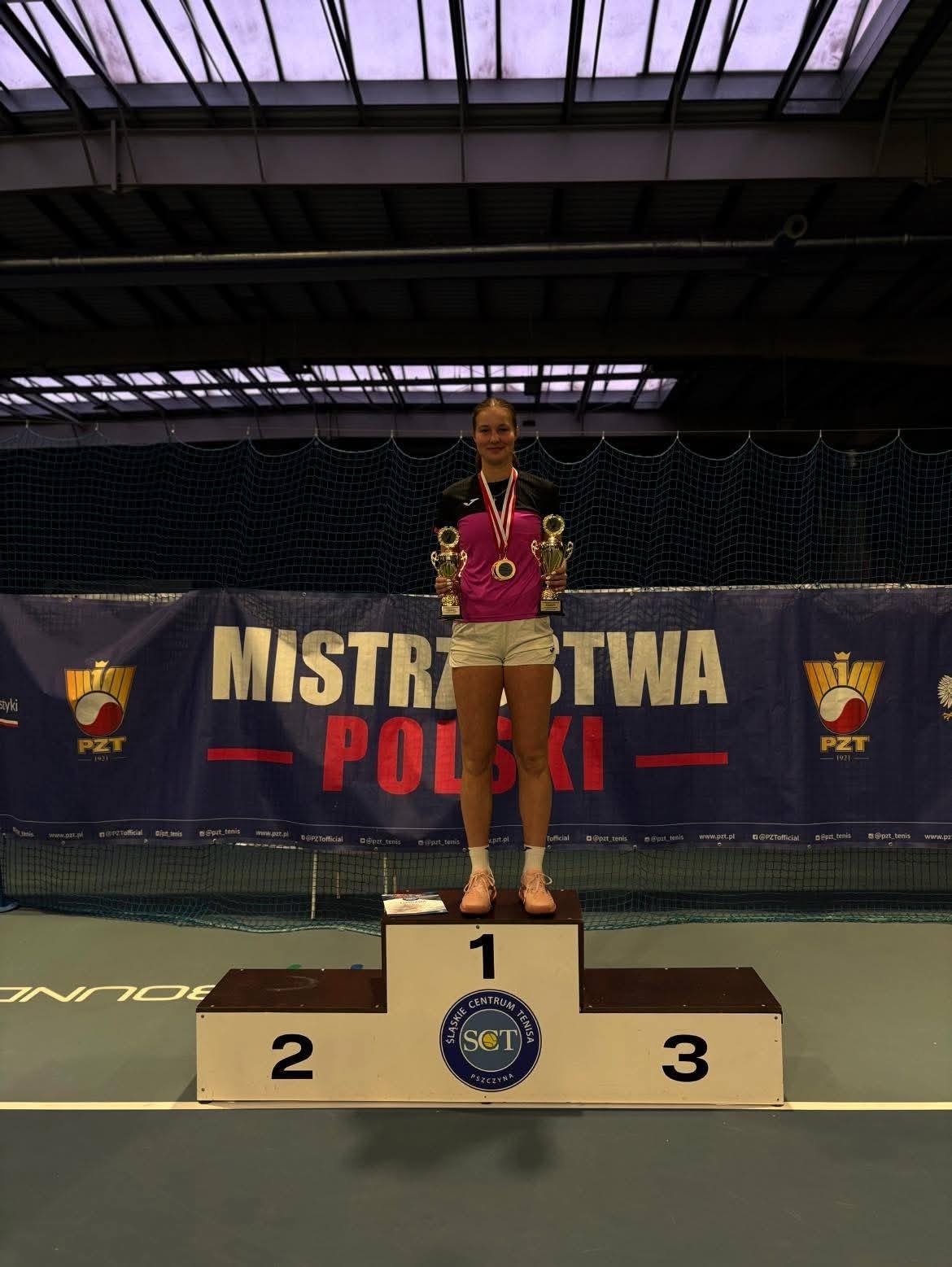 Trzy medale tenisistów KT Kubala Ustroń na HMP