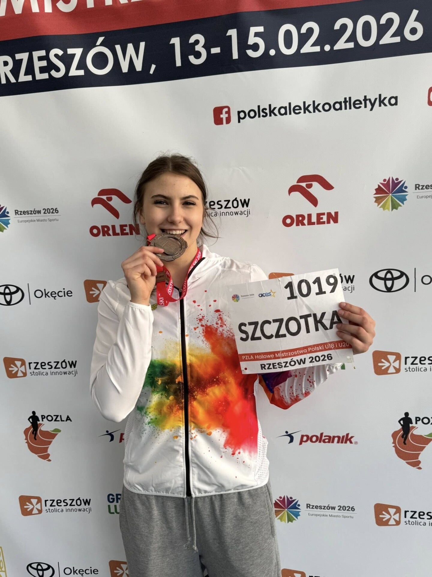 Weronika Szczotka zdobyła medal mistrzostw Polski w skoku o tyczce
