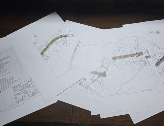 Gmina Świnna pokazuje dokumentację projektową DW 945