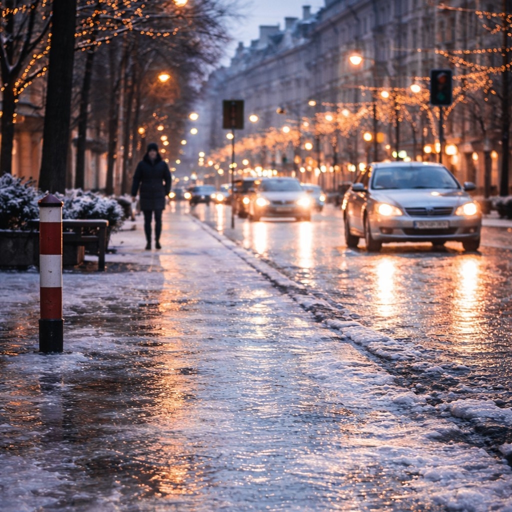 Uwaga: oblodzenie w całym regionie. IMGW wydało ostrzeżenie
