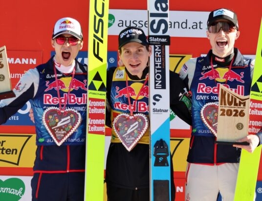 Domen Prevc wygrywa na Kulm. Polacy bez błysku | ZDJĘCIA