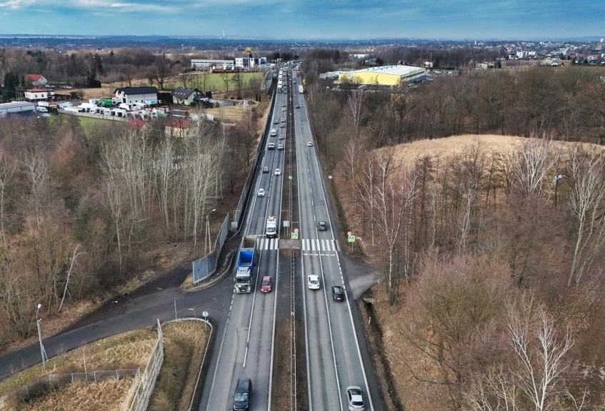 Rusza budowa wiaduktu nad DK1. Zamkną lewe pasy