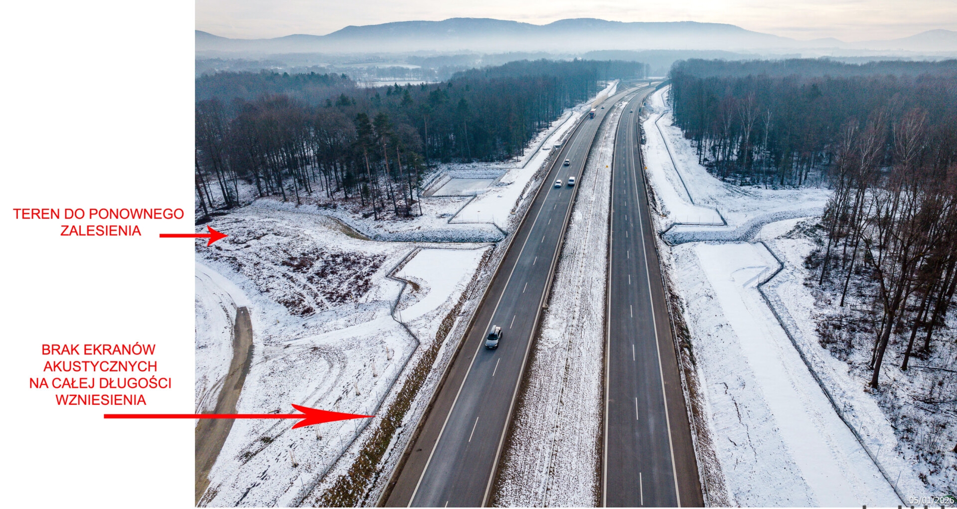 Nowa S1 – nowe kłopoty. Hałas, ślepa serwisówka i frustracja mieszkańców