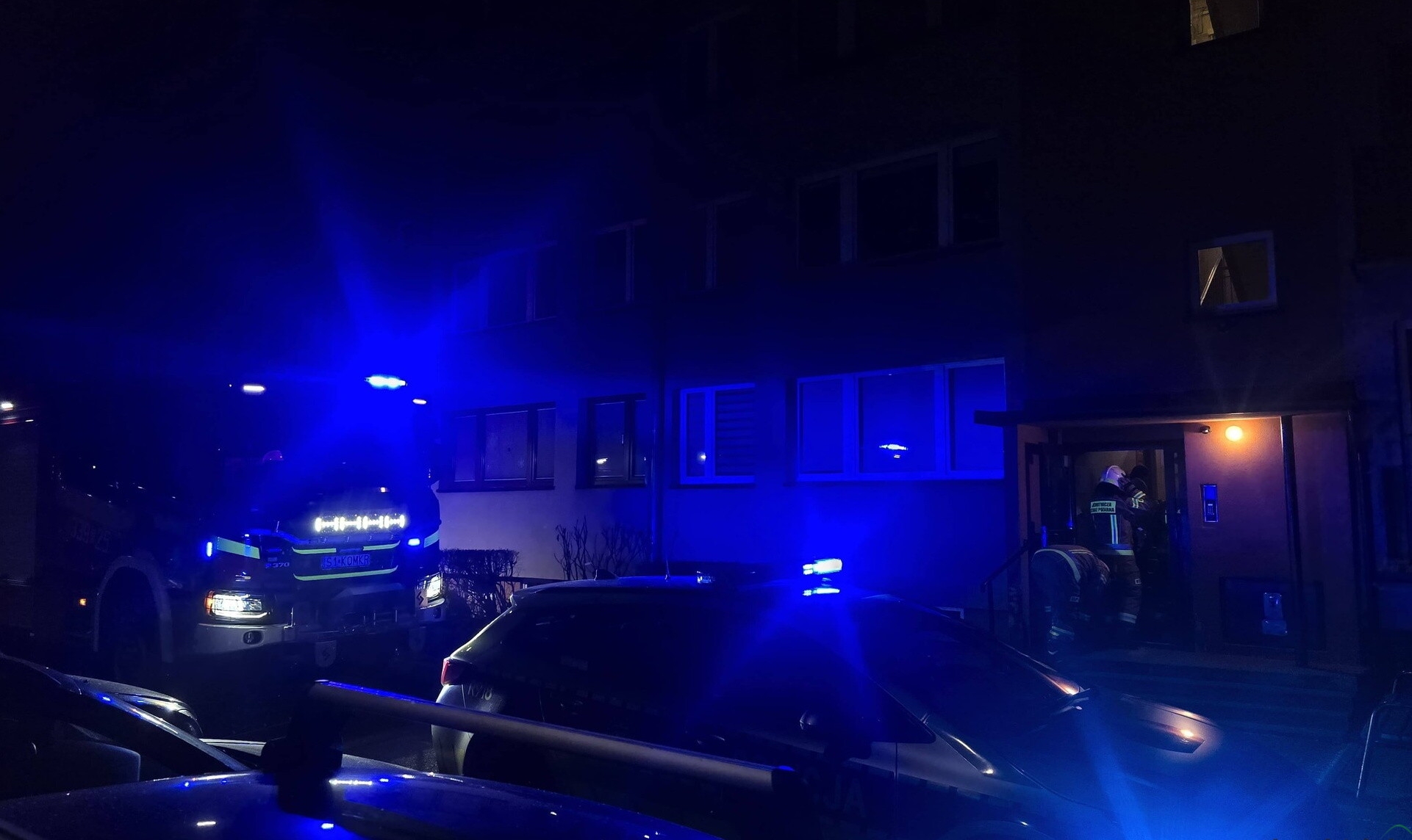 To nie był pożar, lecz… dym papierosowy. Bezdomny postawił blok na nogi