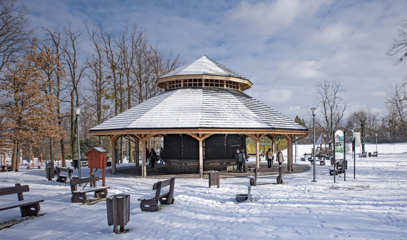 Tężnia w Jaworzu nieczynna