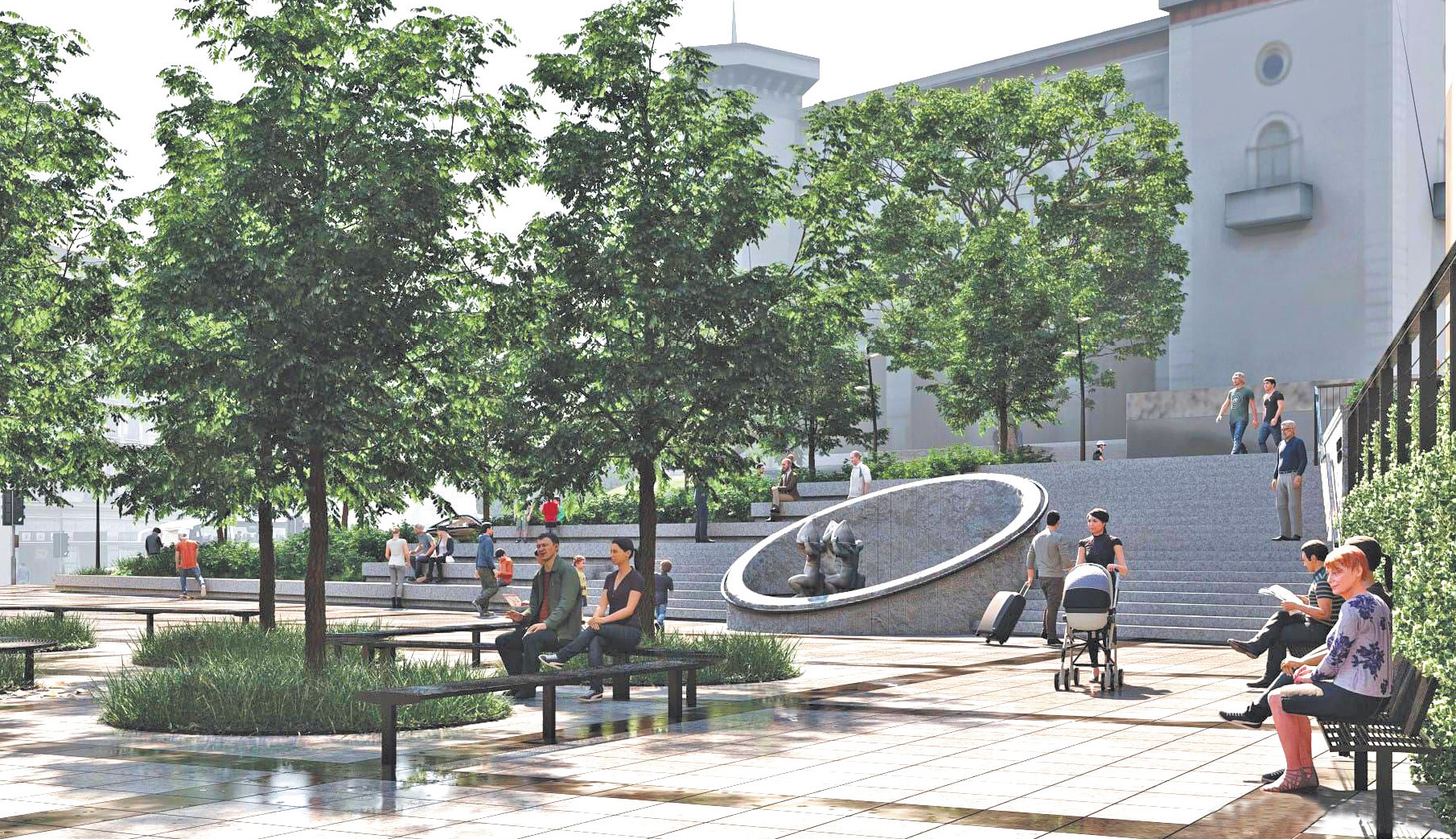 Plac kwitnącej wiśni? Będzie na wiosnę, ale przyszłego roku