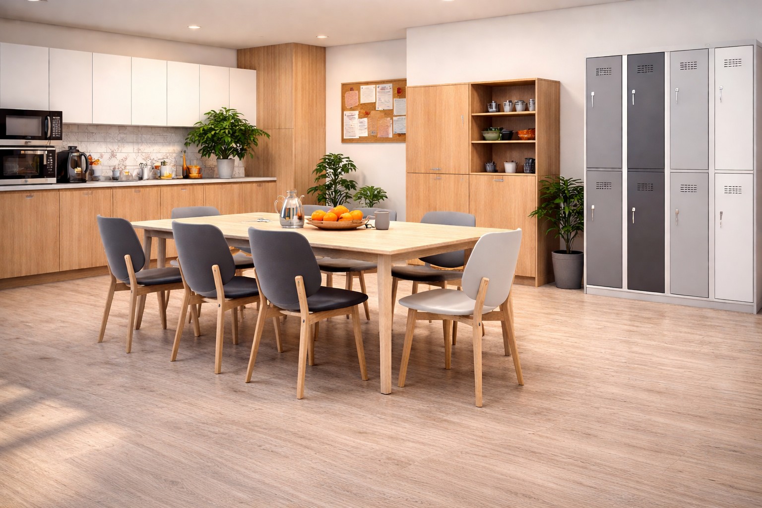 Jakie umeblować pomieszczenie socjalne?