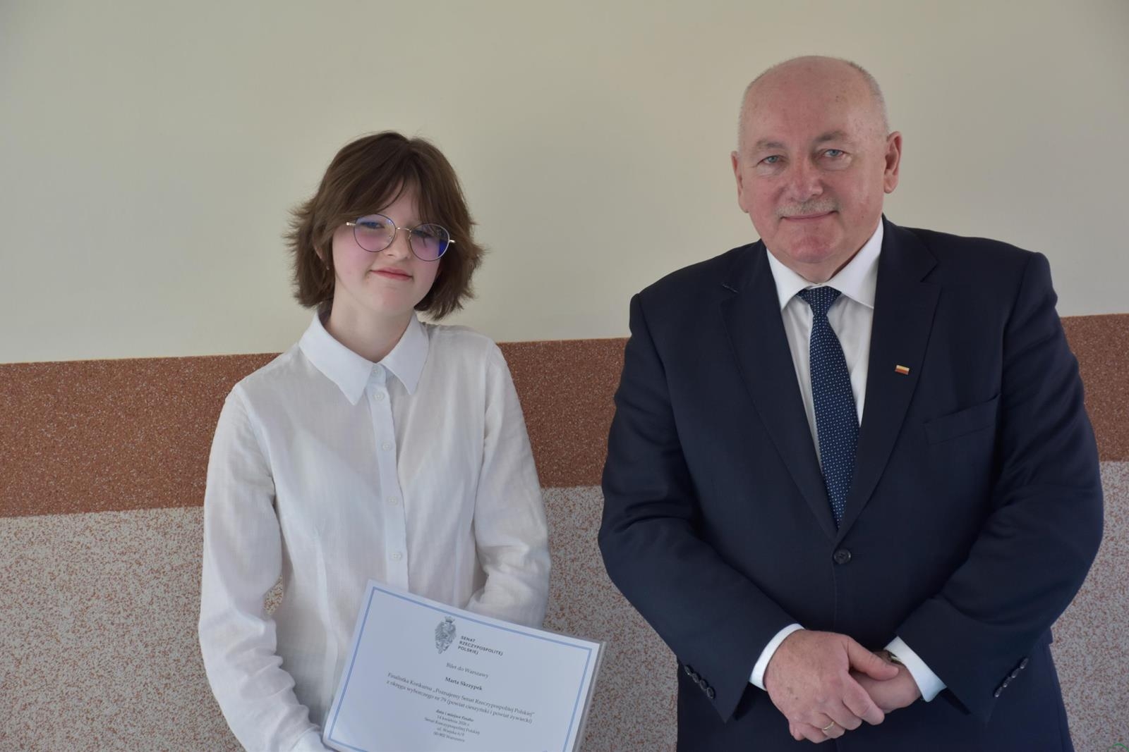 Kto z uczniów wie najwięcej o Senacie? – ZDJĘCIA