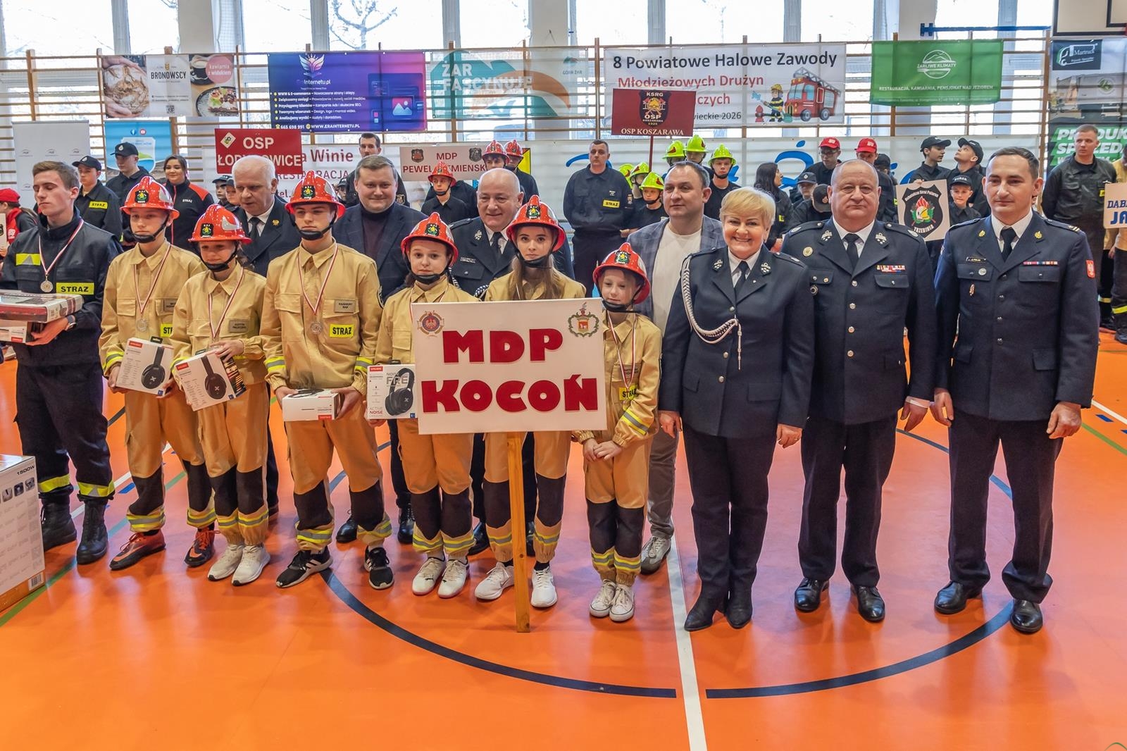 Młodzi strażacy rywalizowali w Międzybrodziu Żywieckim – ZDJĘCIA