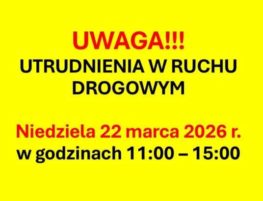 Utrudnienia drogowe z uwagi na Półmaraton Żywiecki – MAPA