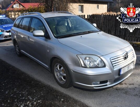 Pijany jak bela wiózł roczne dziecko w Toporzysku