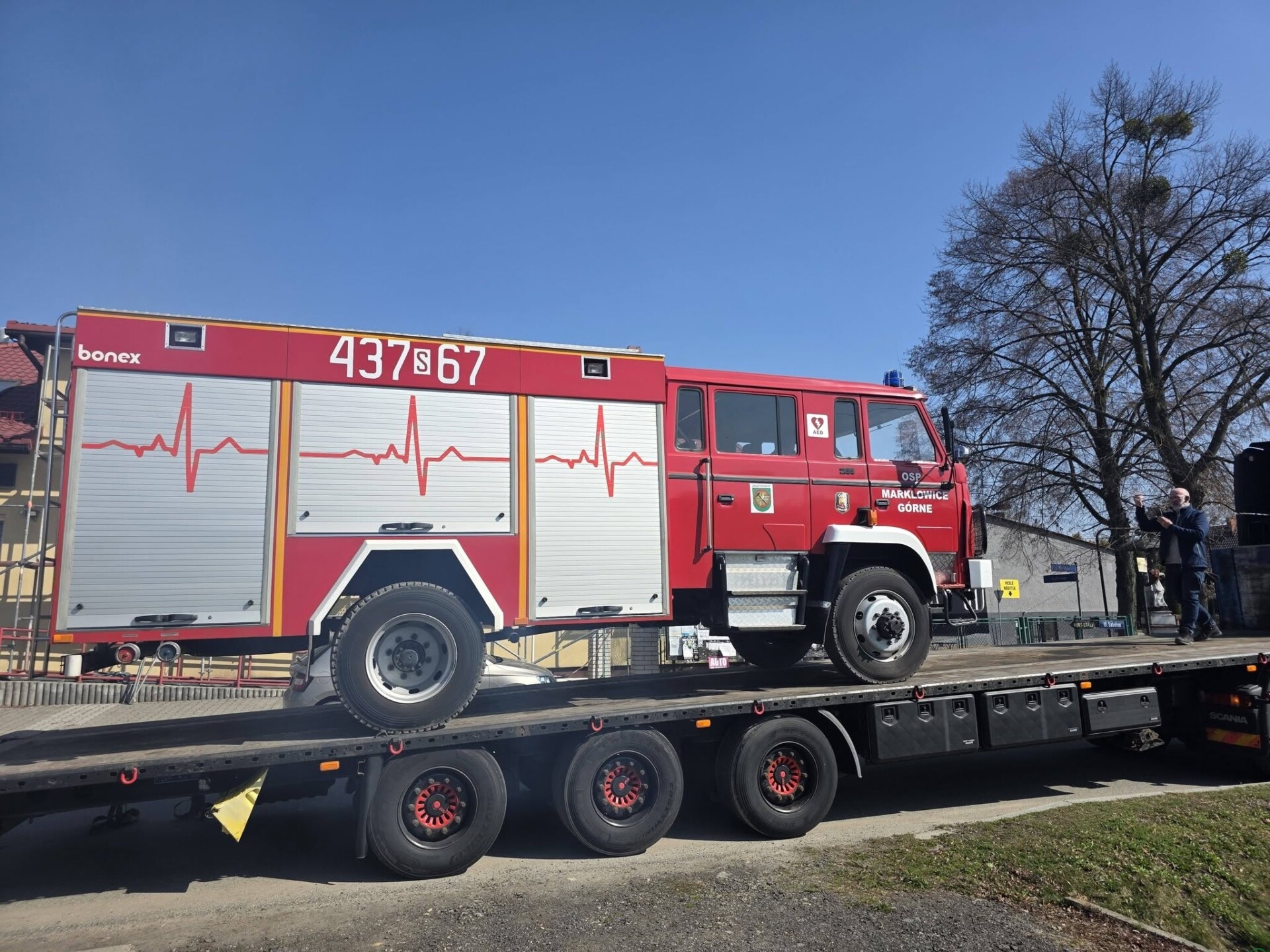 Strażacki Star z Marklowic Górnych odjechał do Wielkopolski