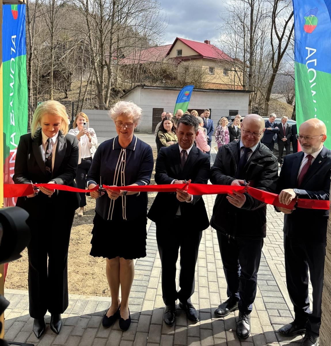 Uroczyste otwarcie Środowiskowego Domu Samopomocy w Zawoi