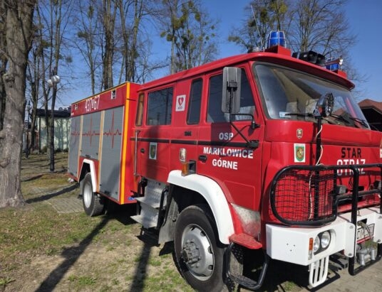 Strażacki Star z Marklowic Górnych odjechał do Wielkopolski