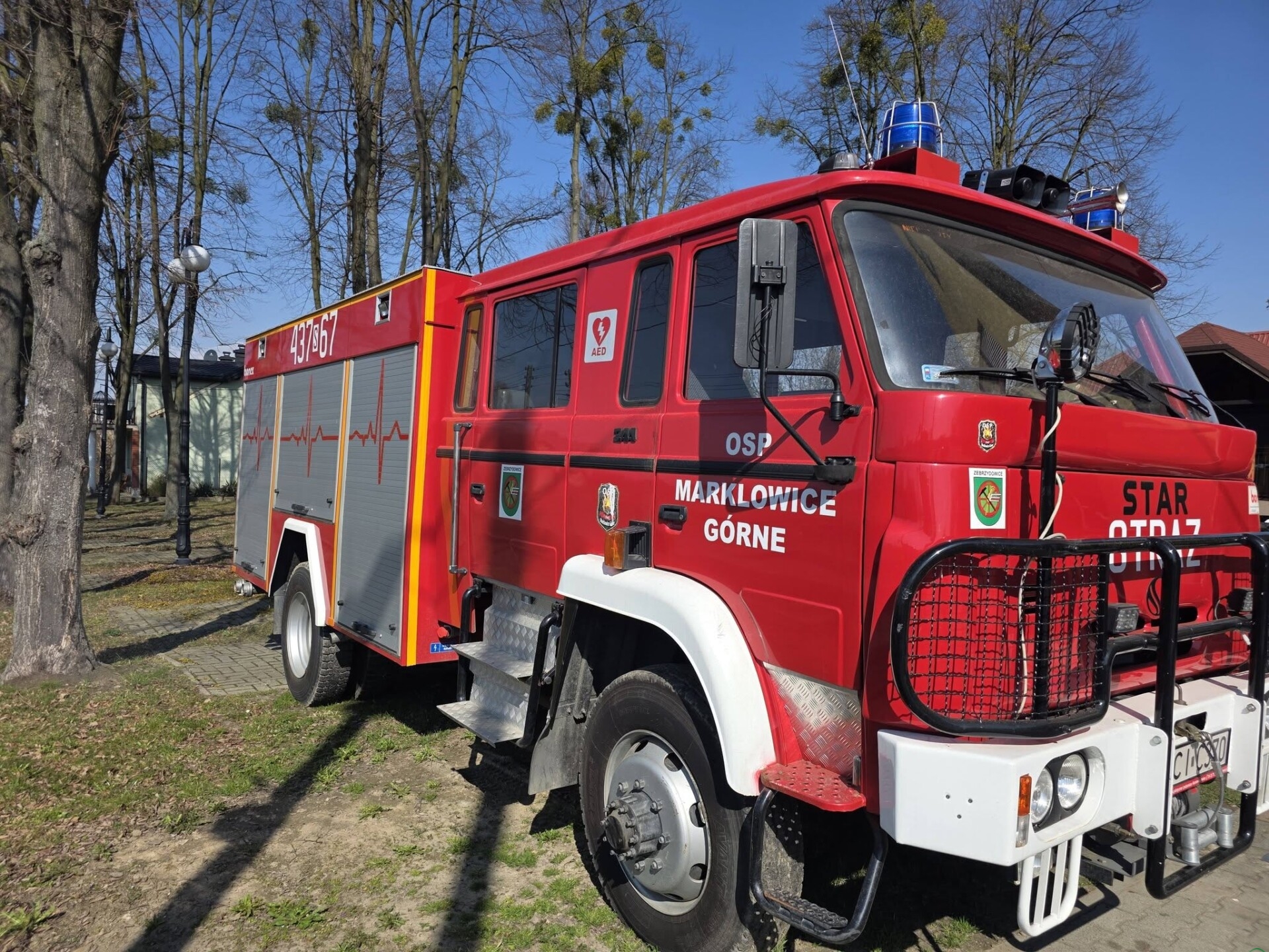 Strażacki Star z Marklowic Górnych odjechał do Wielkopolski