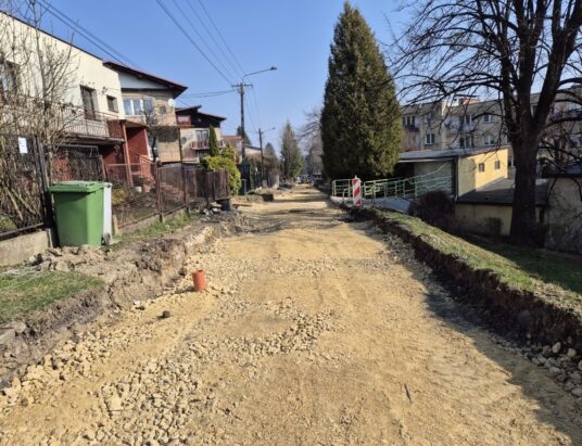 Trwa remont ul. Wspólnej w Skoczowie. Prace zakończą się w maju